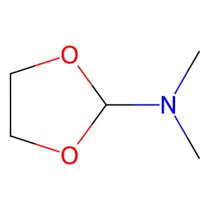 N,N-二甲基-1,3-二氧戊环-2-胺 structure
