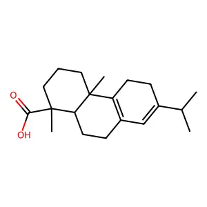 长叶松酸 structure