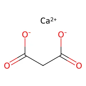 Calcium malonate structure