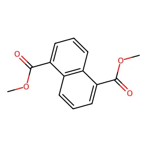 Dimethyl 1,5-naphthalenedicarboxylate structure