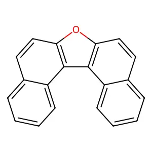 Dinaphtho(2,1-b:1',2'-d)furan structure