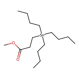 Methyl 3-tributylstannylpropanoate structure