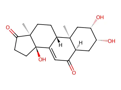 红苋甾酮 structure