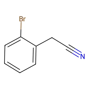 2-溴苄基氰 structure