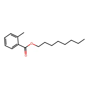 Octyl 2-methylbenzoate structure
