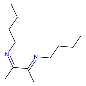 N,N'-Dibutyl-2,3-butanediimine structure