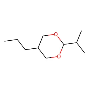 2-(Propan-2-yl)-5-propyl-1,3-dioxane structure