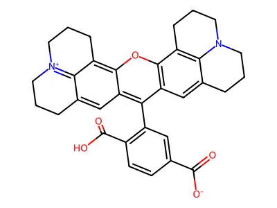 6-carboxy-X-rhodamine structure