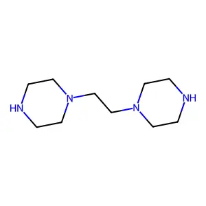 1,2-二(1-哌嗪基)乙烷 structure