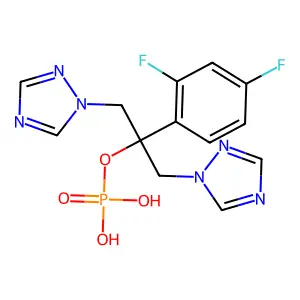 Fosfluconazole structure