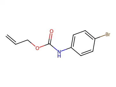 Carbamic acid, 4-bromophenyl-, allyl ester structure