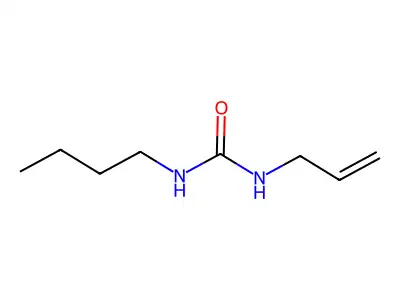 (Butylamino)-N-prop-2-enylformamide structure