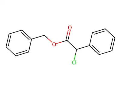 Benzyl alpha-chlorophenylacetate structure