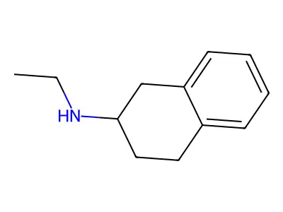 N-乙基-1,2,3,4-四氢-2-萘胺 structure