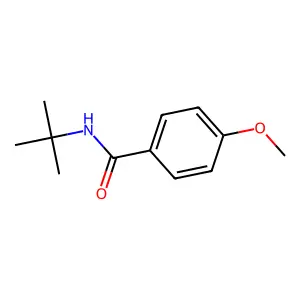 N-tert-Butyl-4-methoxybenzamide structure