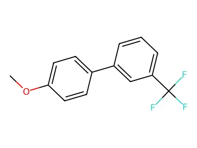 4-Methoxy-3'-trifluoromethylbiphenyl structure