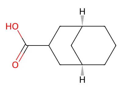 Bicyclo(3.3.1)nonane-3-carboxylic acid structure