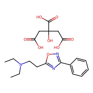 奥索拉明二氢柠檬酸盐 structure