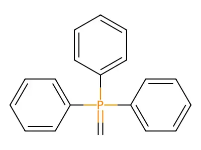 亚甲基三苯基膦 structure