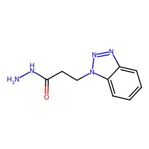 3-(Benzotriazol-1-yl)propanehydrazide structure