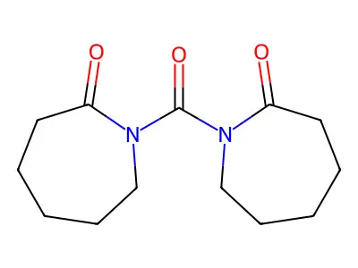 1-(2-Oxoazepane-1-carbonyl)azepan-2-one structure