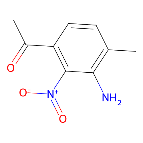 3'-Amino-4'-methyl-2'-nitroacetophenone structure