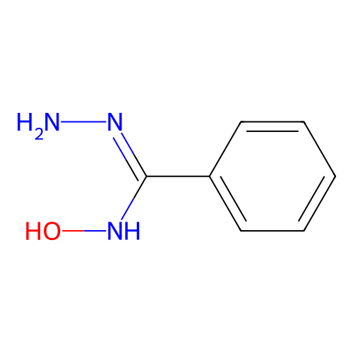N'-amino-N-hydroxybenzenecarboximidamide structure
