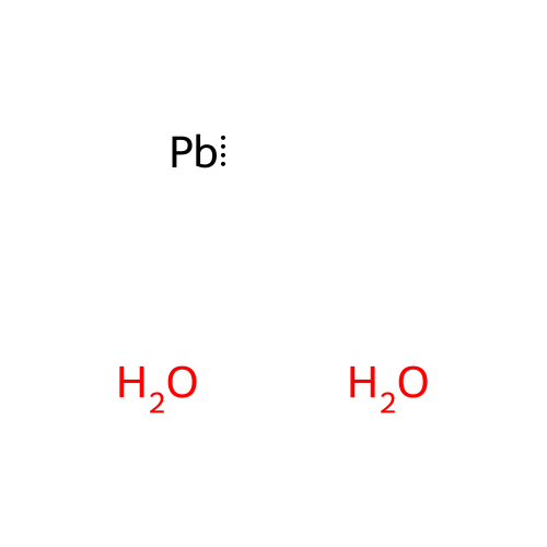 Bis(oxidanylidene)lead structure