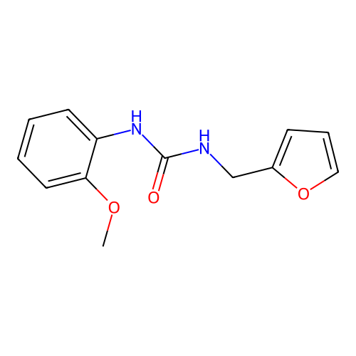 1-(Furan-2-ylmethyl)-3-(2-methoxyphenyl)urea structure