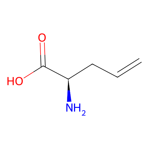 (+)-Allylglycine structure