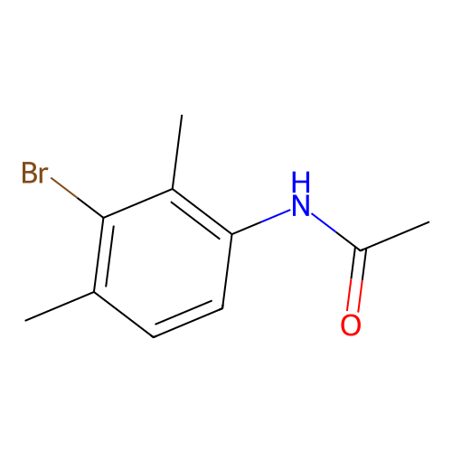 3'-Bromo-2',4'-dimethylacetanilide structure