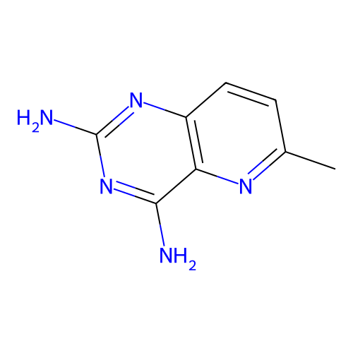 2,4-Diamino-6-methylpyrido[3,2-d]pyrimidine structure