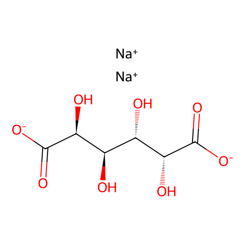 Disodium galactarate structure
