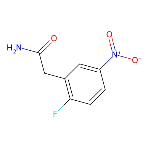 2-{2-Fluoro-5-nitrophenyl}acetamide structure