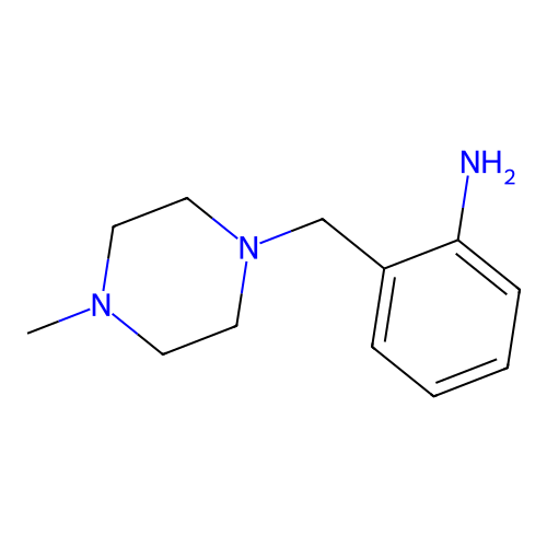 2-[(4-Methylpiperazin-1-yl)methyl]aniline structure