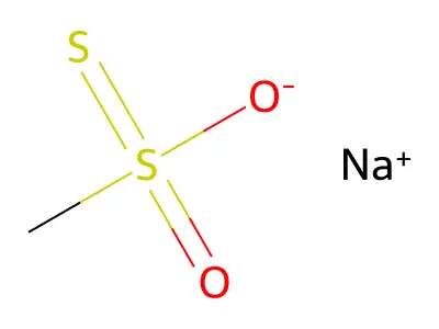 Sodium methanethiosulfonate, 95% structure