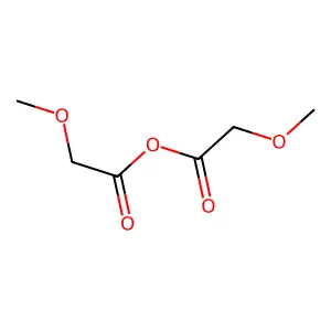Methoxyacetic anhydride structure