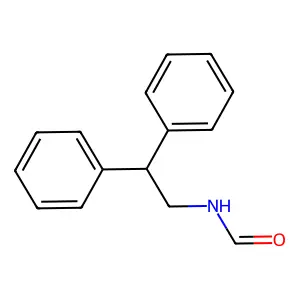 N-(2,2-Diphenylethyl)formamide structure