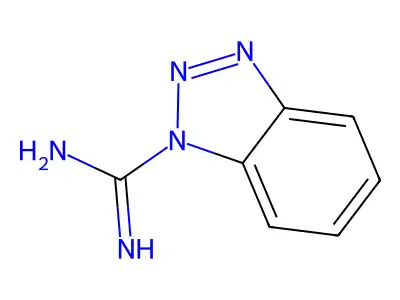 1H-Benzotriazole-1-carboximidamide structure