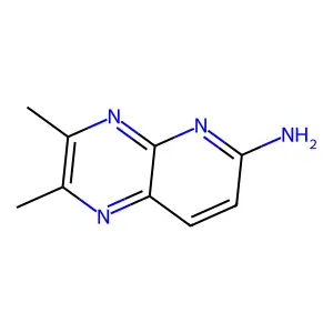 2,3-Dimethylpyrido[2,3-b]pyrazin-6-amine structure