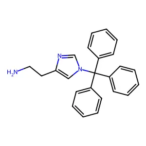 2-(1-Trityl-1H-imidazol-4-yl)-ethylamine structure