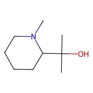 2-(1-Methylpiperidin-2-yl)propan-2-ol structure