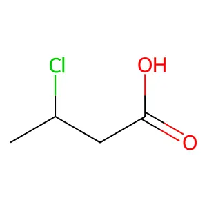 3-氯丁酸 structure