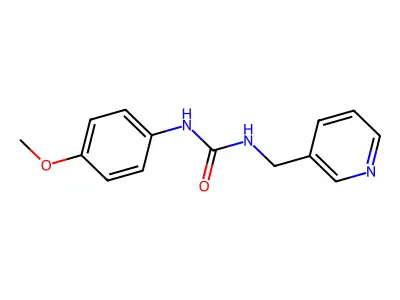 1-(4-Methoxyphenyl)-3-(pyridin-3-ylmethyl)urea structure