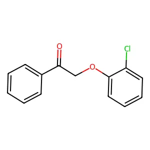 2-(2-Chlorophenoxy)-1-phenylethanone structure