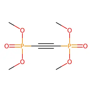 1,2-Bis(dimethoxyphosphoryl)ethyne structure