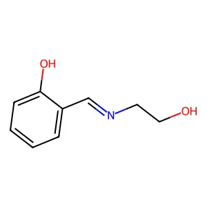 2-(2-Hydroxyethyliminomethyl)phenol structure