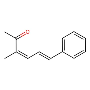 3-甲基-6-苯基-3,5-己二烯-2-酮 structure