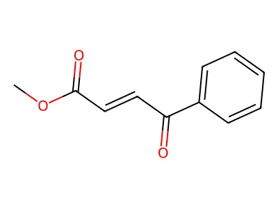 Methyl 4-oxo-4-phenylbut-2-enoate structure