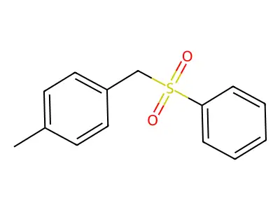 Phenyl(4-methylbenzyl) sulfone structure